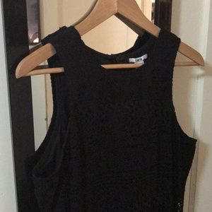 ✨2 for $15✨ Eyelet Little Black Dress size L
